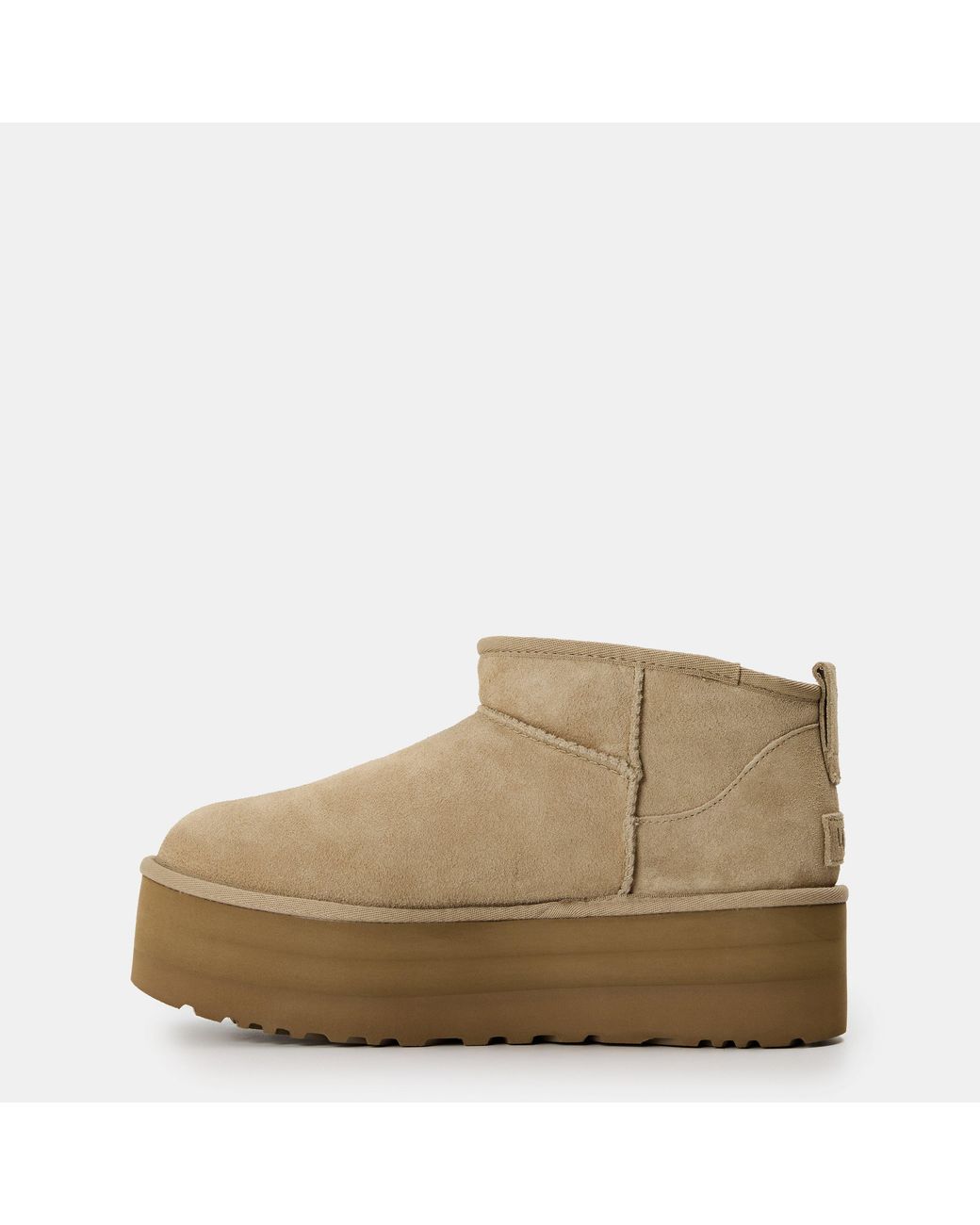 Ugg Natural Ultra Mini Platform Boots