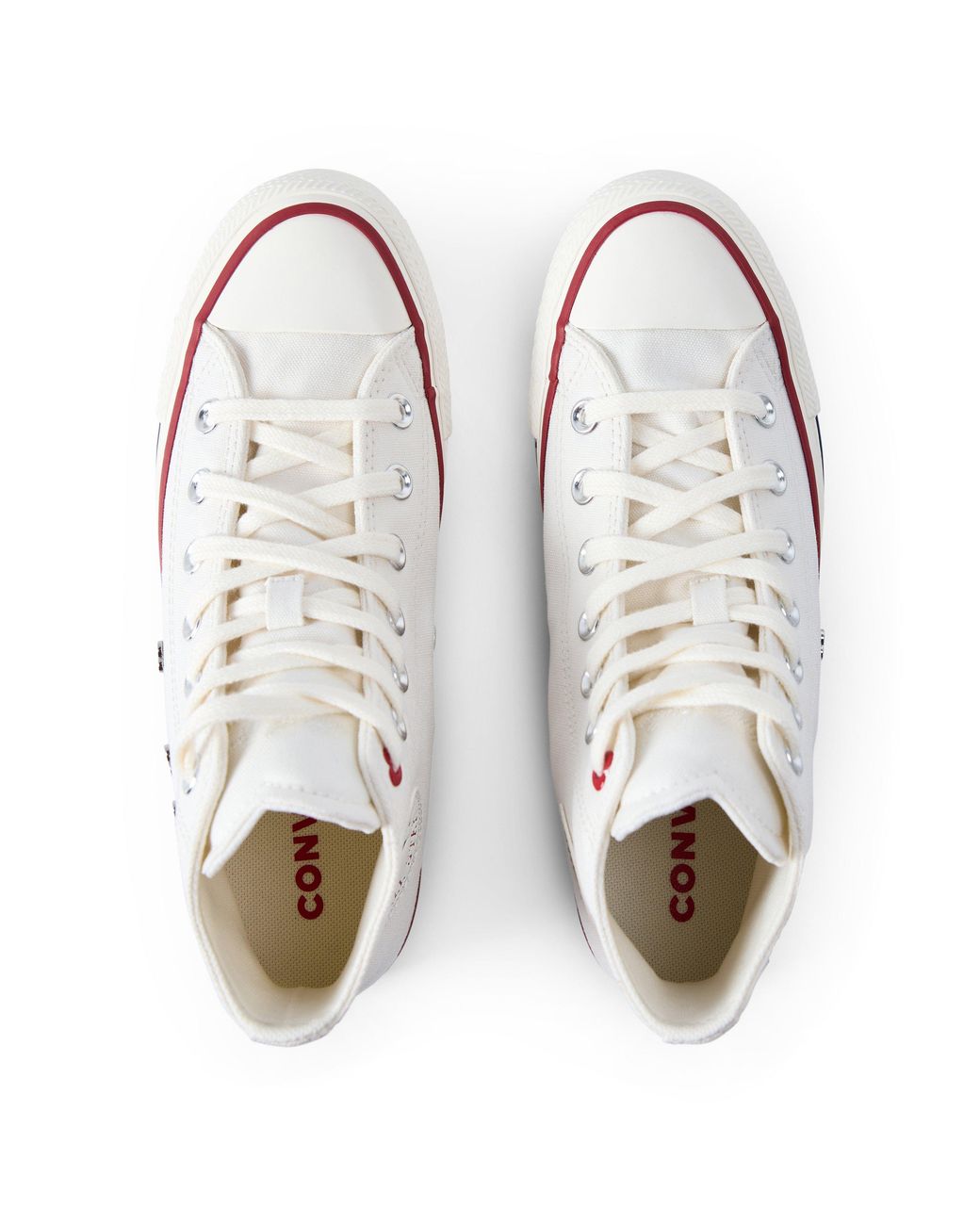 Converse White Chuck Classic Hi Tops