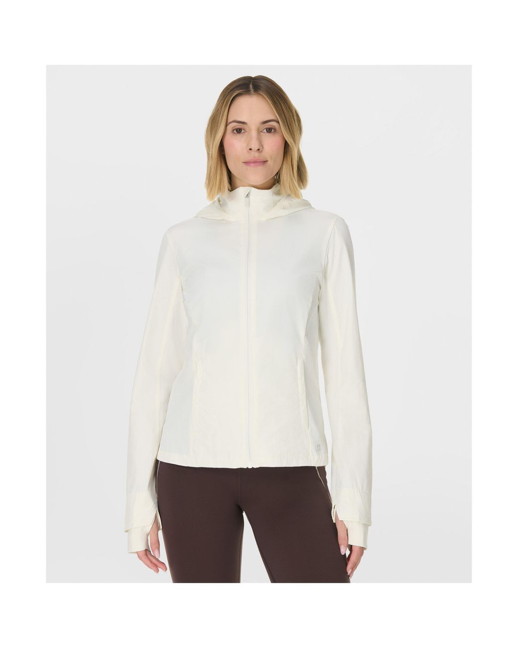 Sweaty Betty White Ultimate Performance Training Jacket