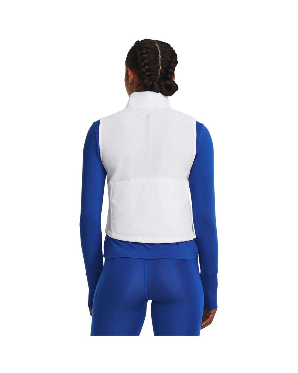 Under Armour White Launch Insulated Vest Running