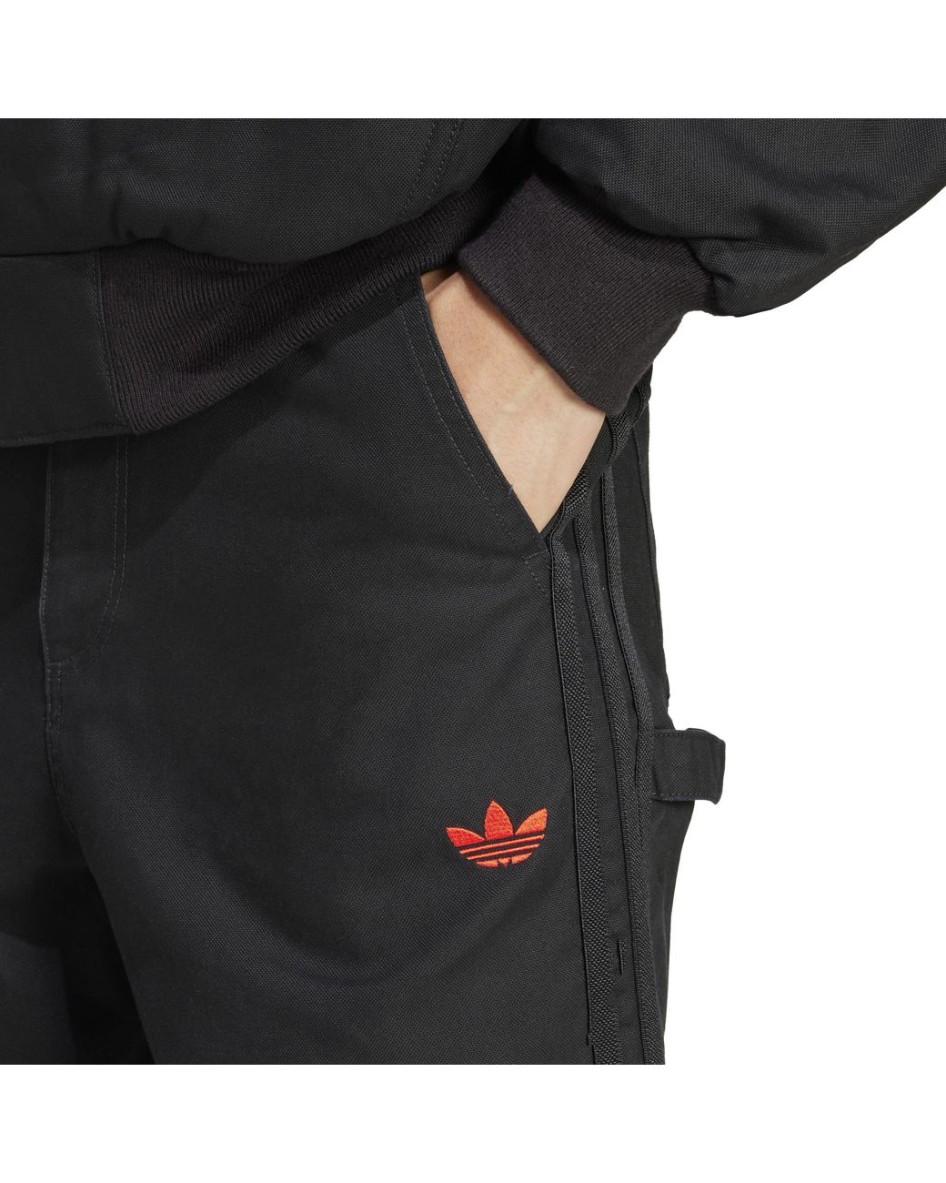 Adidas Originals Black 100T Pant for men