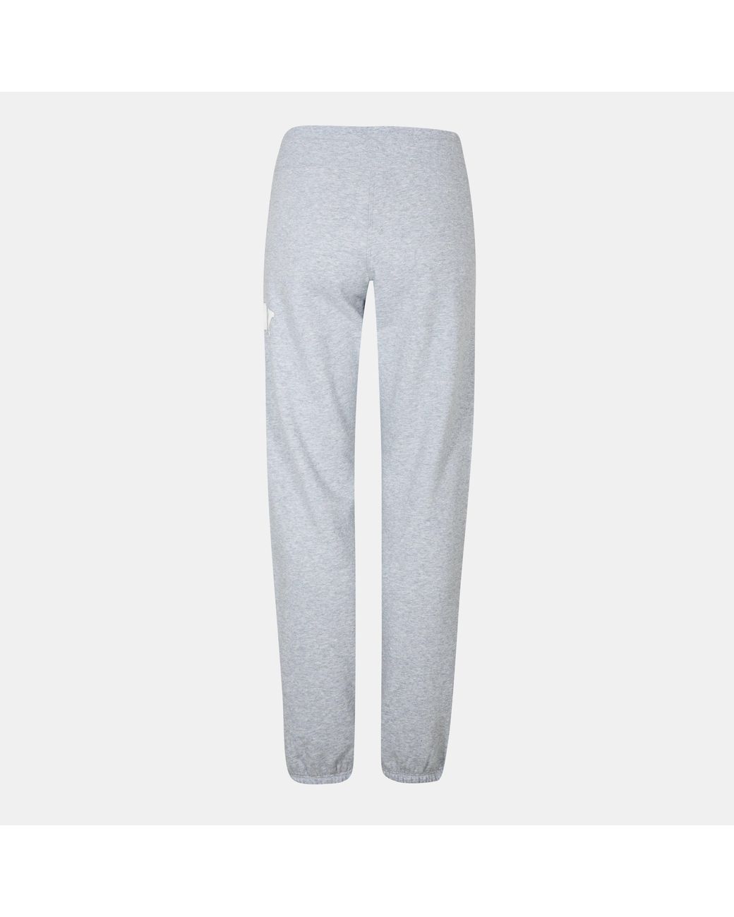 DKNY Gray Logo Fleece Tapered Joggers