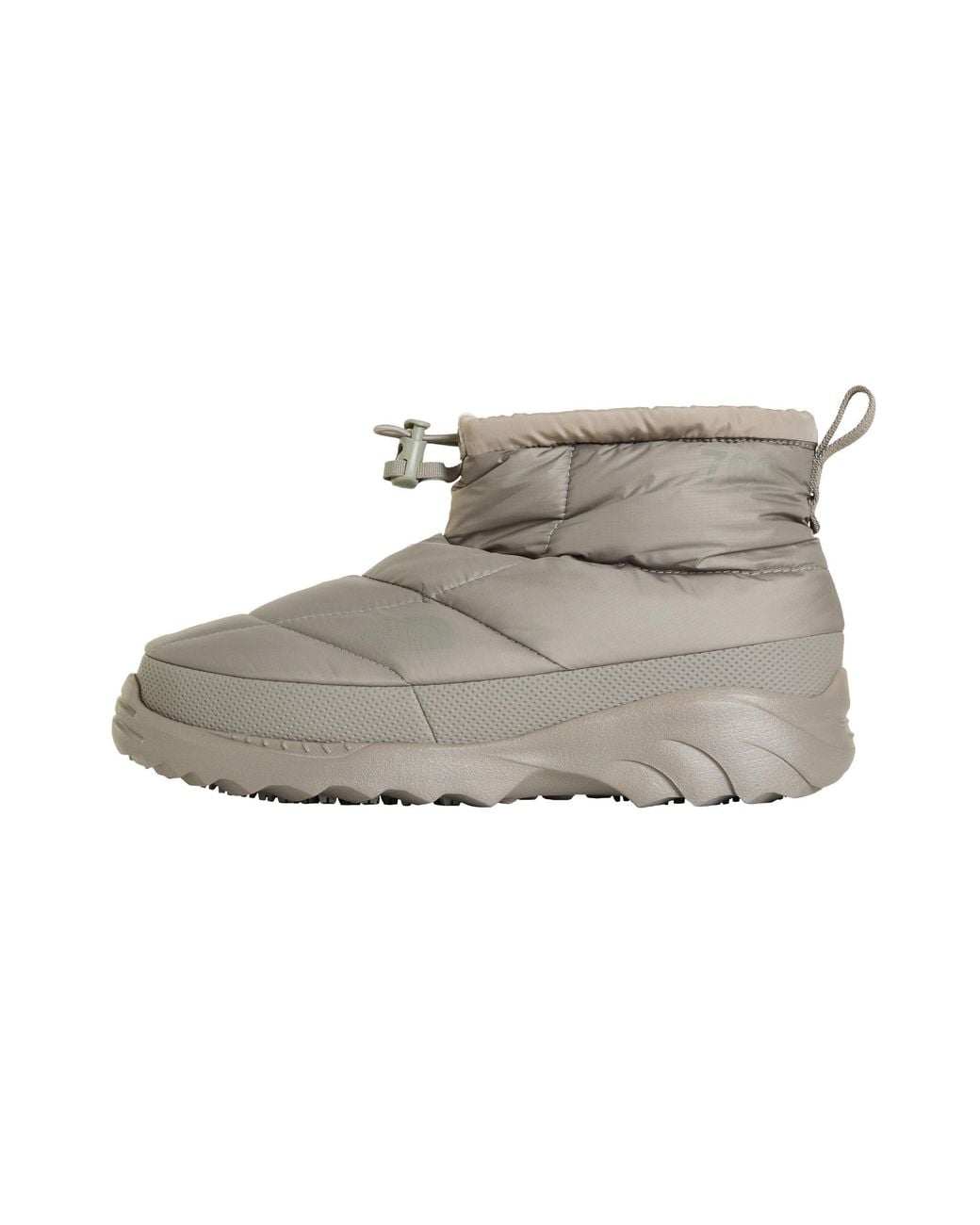 The North Face Gray Nuptse Traction Chukka Boot