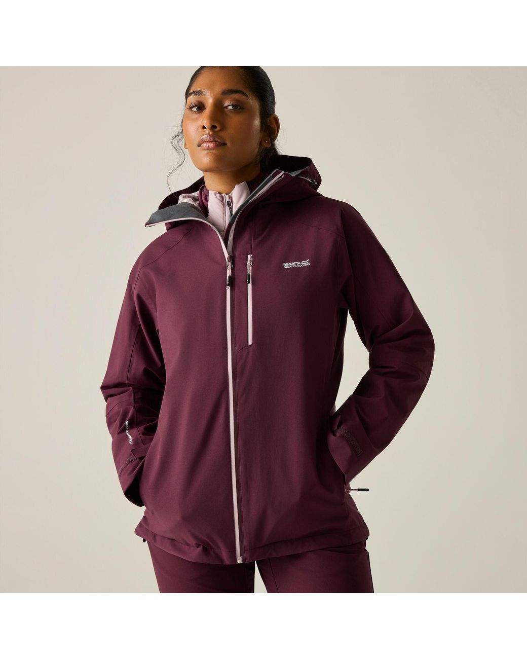 Regatta Red Birchdale Ii Waterproof Jacket