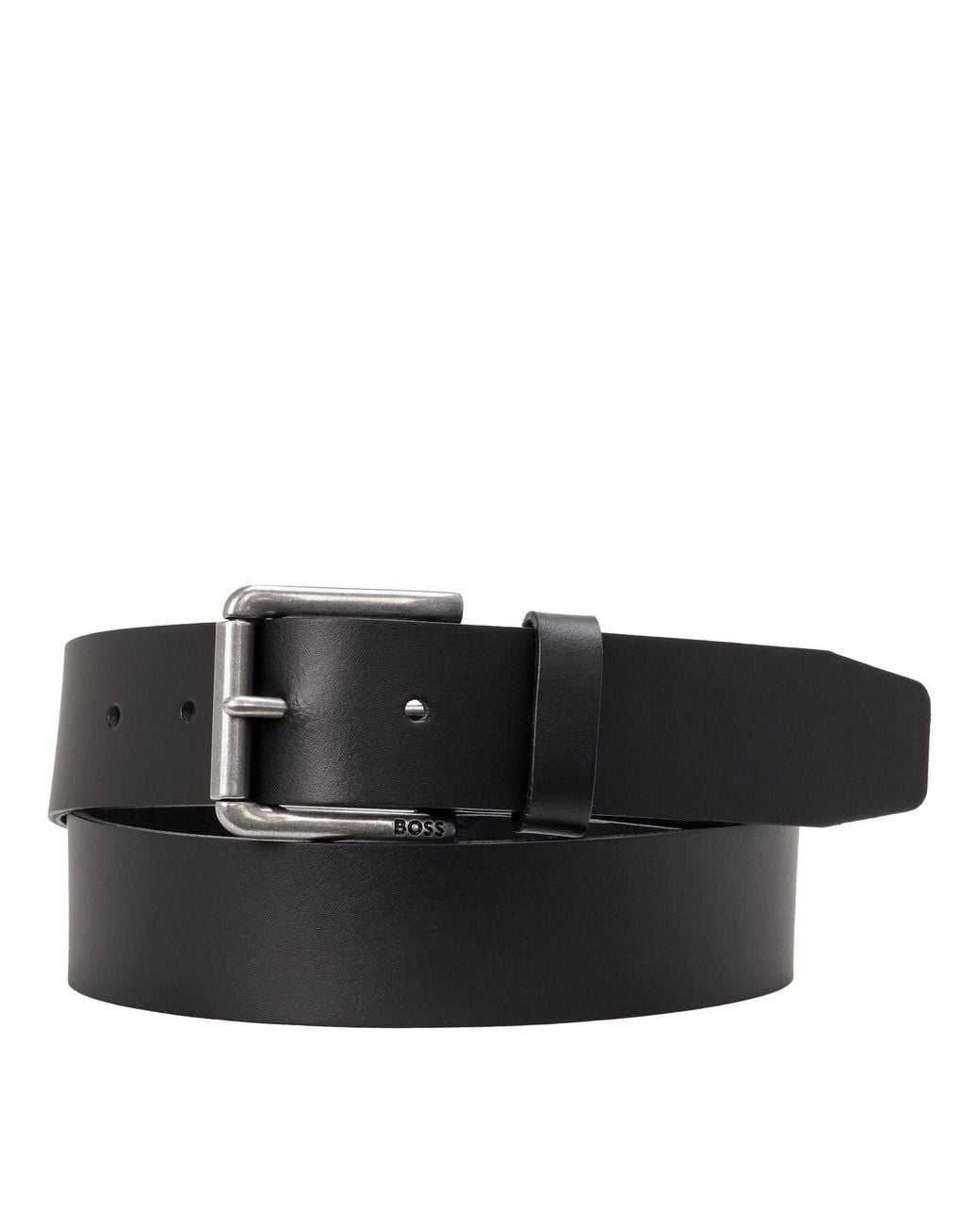Boss Black Joris Leather Belt for men