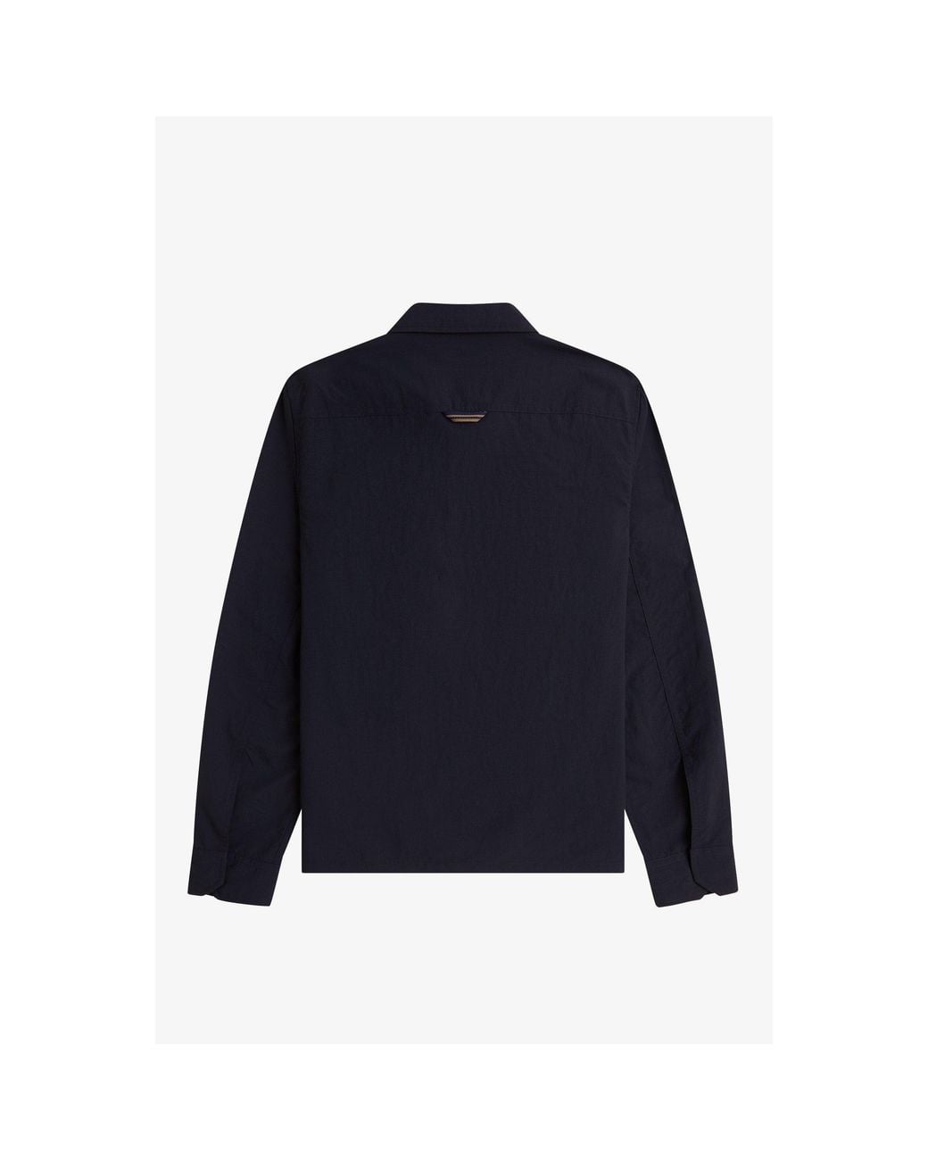 Fred Perry Blue Overshirt for men