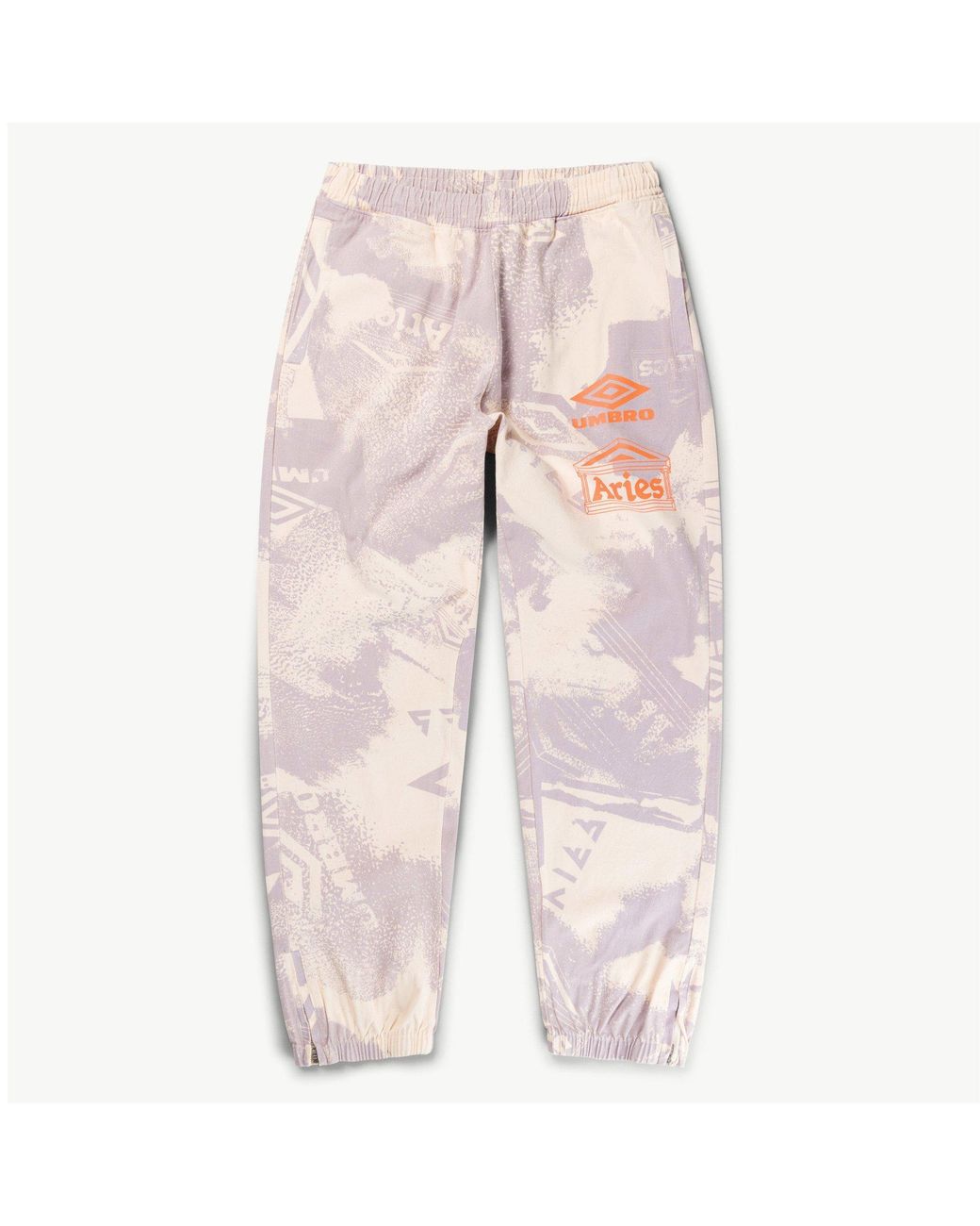 Umbro Pink Aries Closed Hem Woven Tracksuit Joggers for men