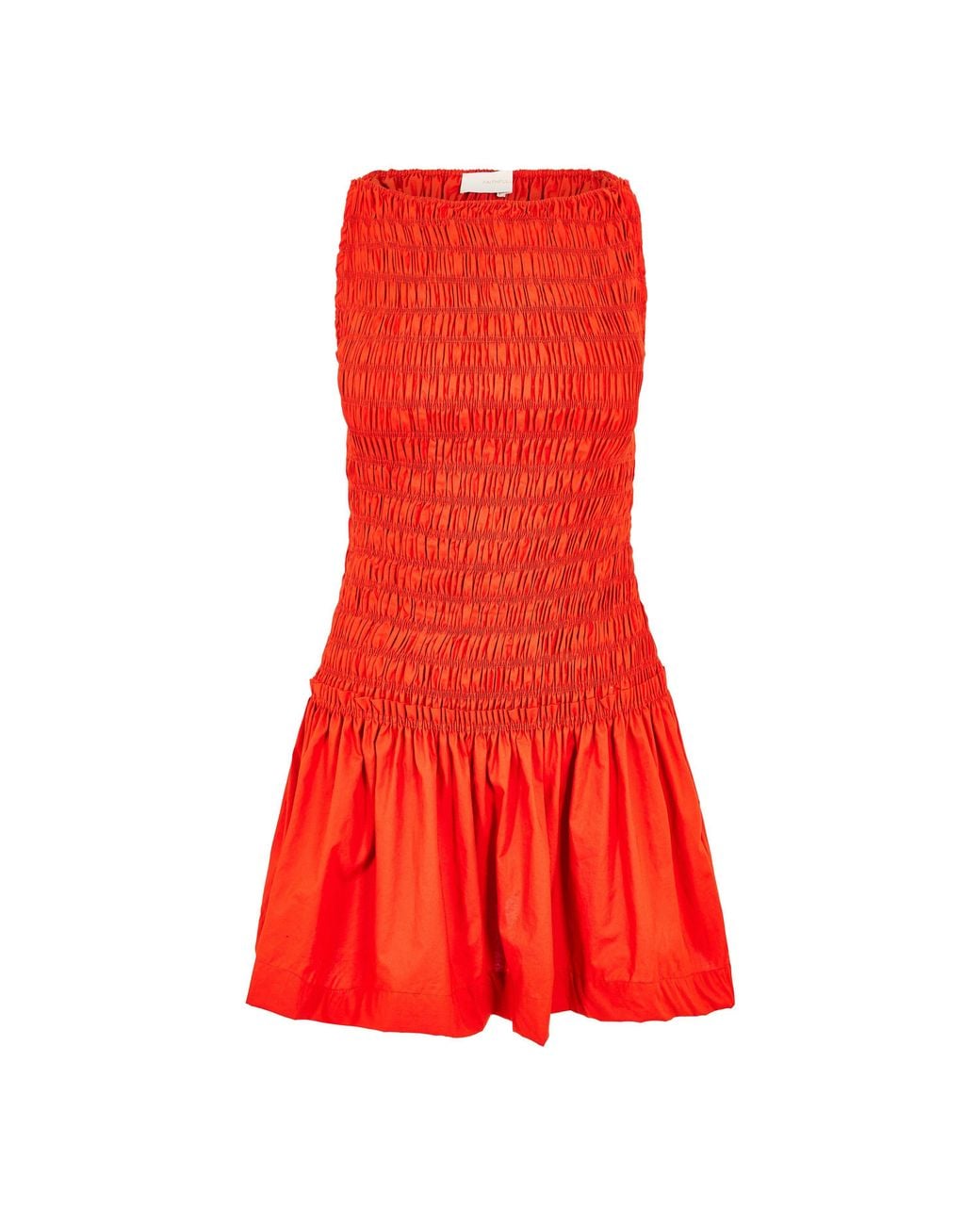 Faithfull The Brand Red Maria Mini Dr Mini Dress
