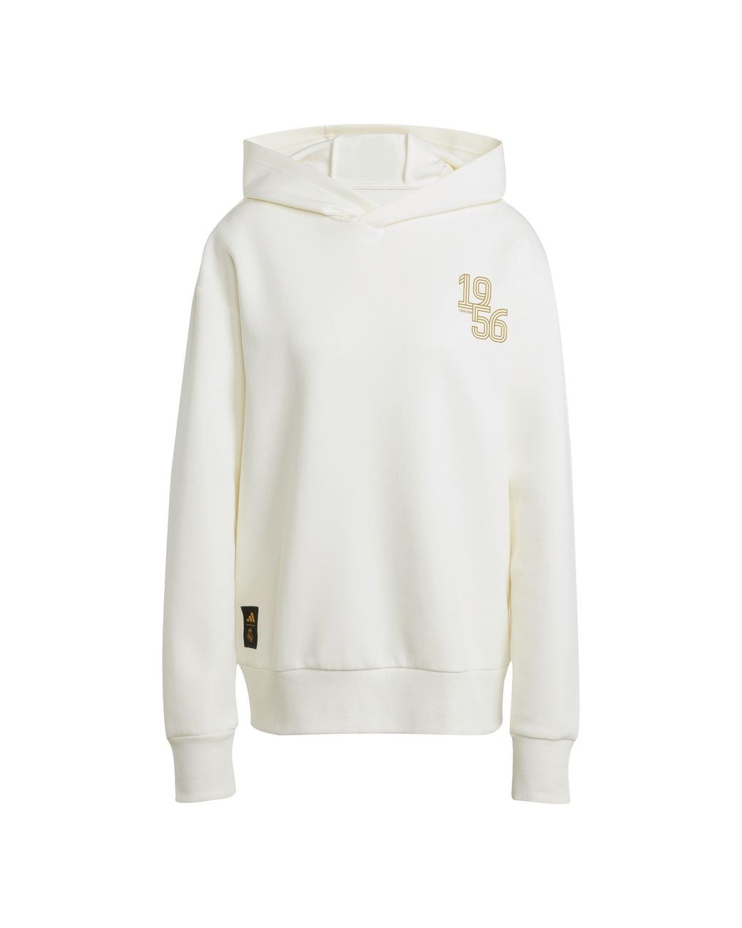 Adidas White Real Madrid Hoodie 2025 2026 for men