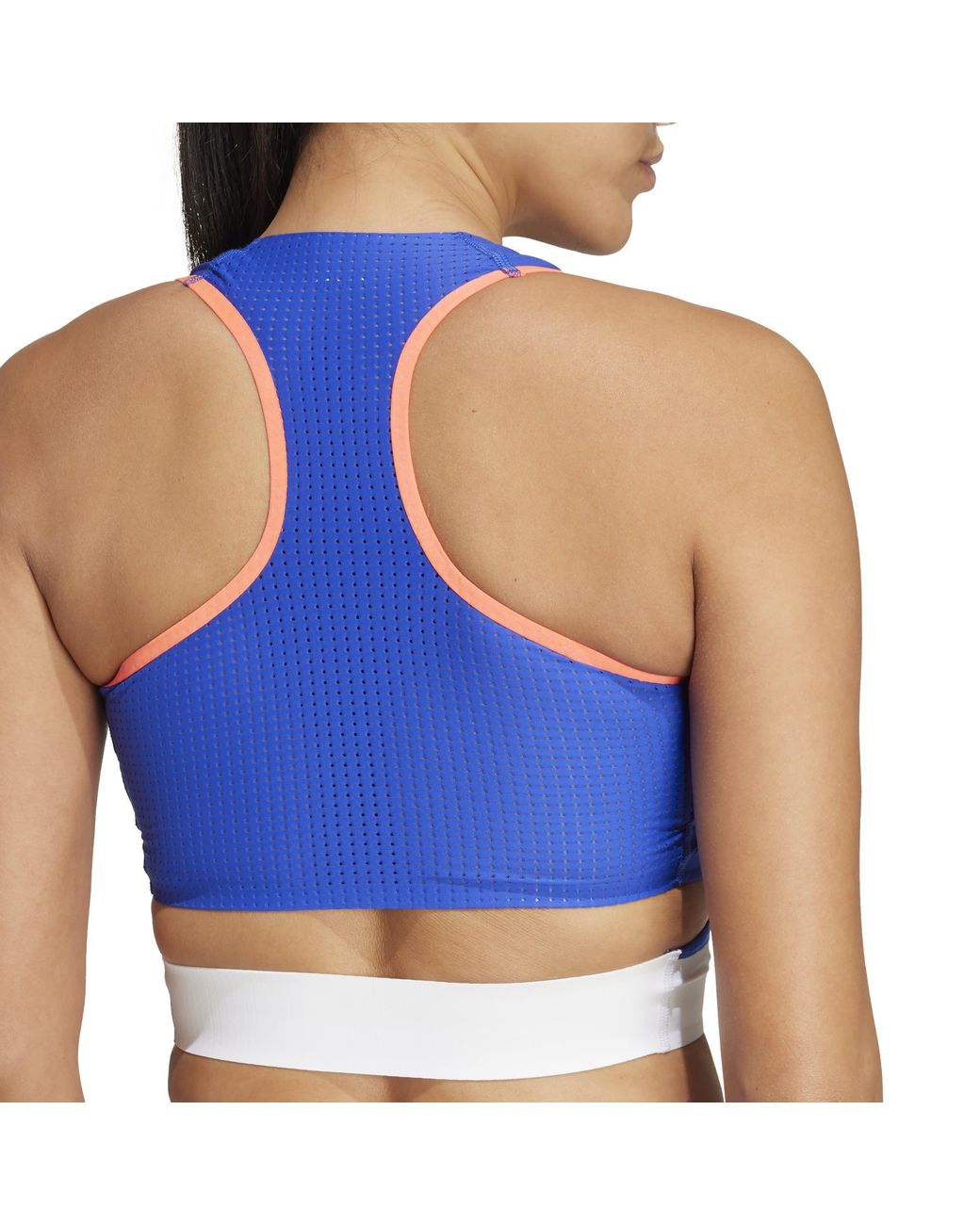 Adidas Blue Team F Crop W Gym Vest