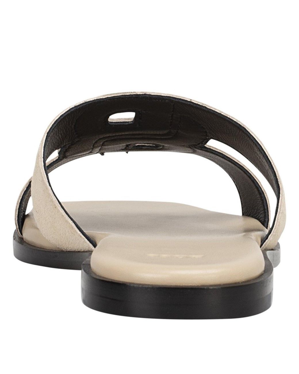 Boss Natural Heeled Sandals