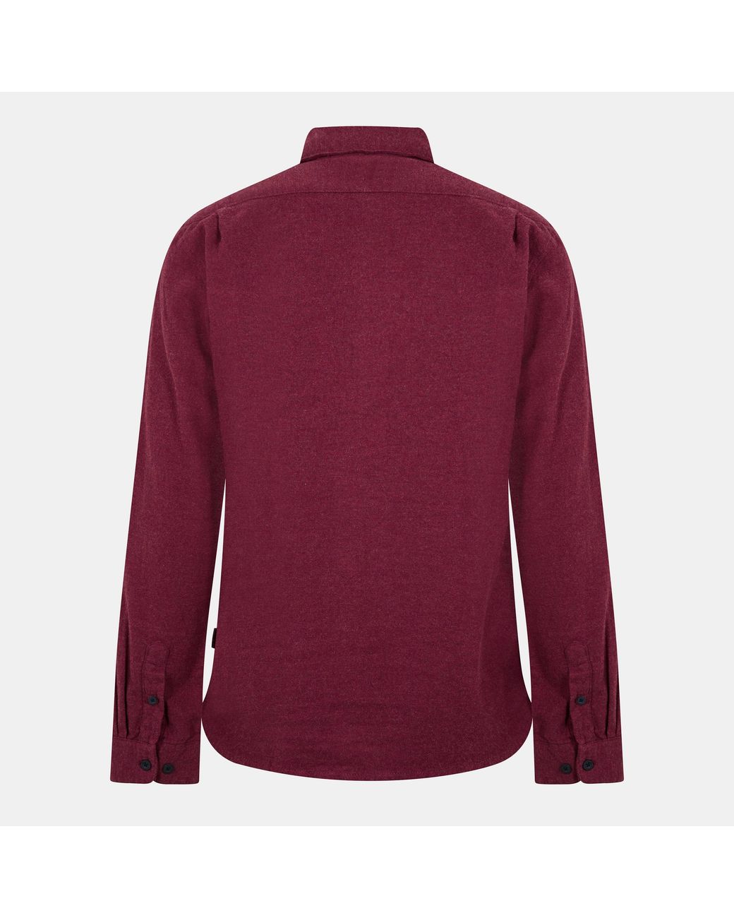 Peter Werth Red Long Sleeve Plain Shirt for men