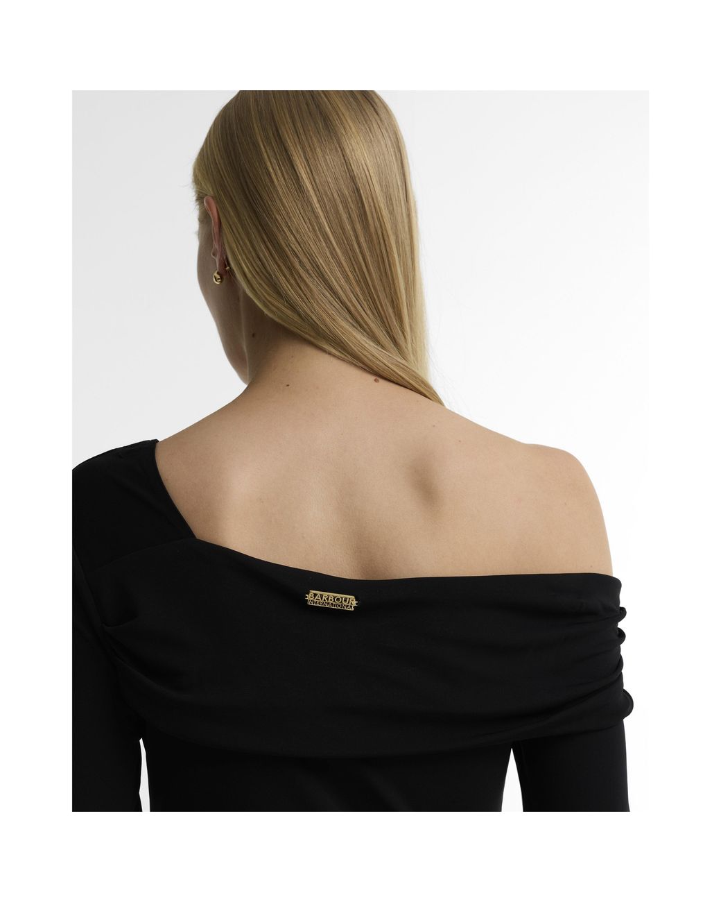 Barbour Black Kemora Maxi Dress