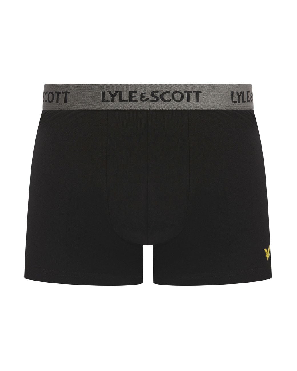 Lyle & Scott Black Lyle 3 Pack Trunk for men