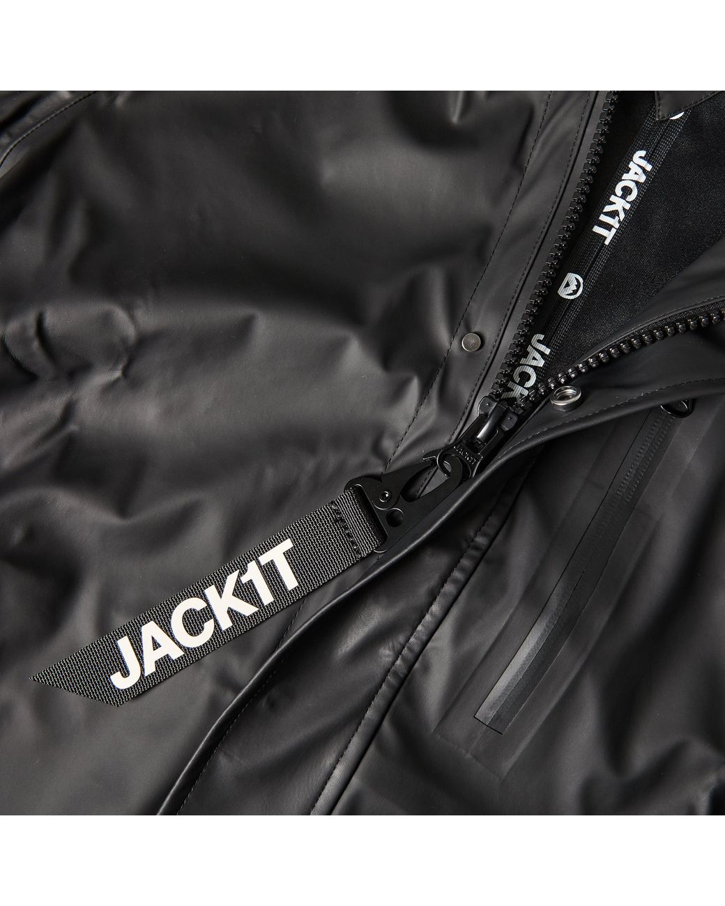Jacket Black Elements Rain Anorak for men