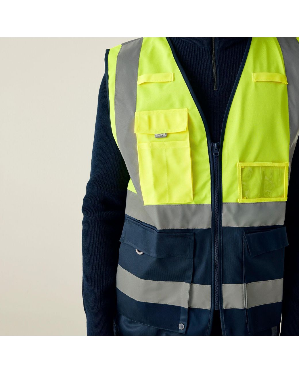 Regatta Green Pro Hi-Vis Executive Vest for men
