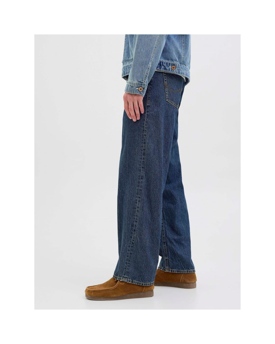 Jack & Jones Blue Eddie Baggy Jeans for men