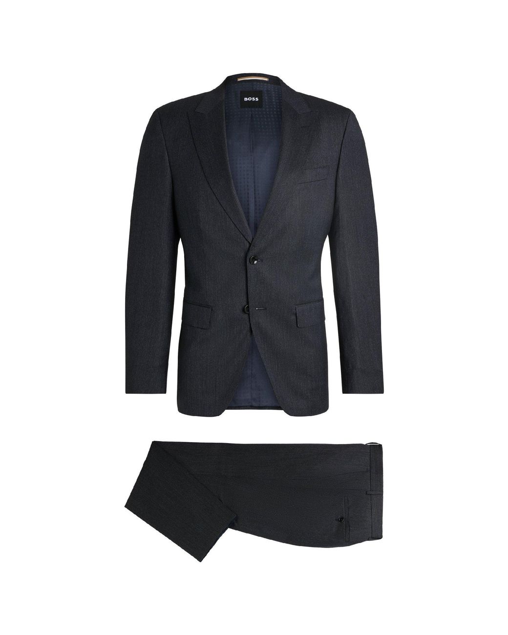 Boss Blue H Huge Peak Suit for men
