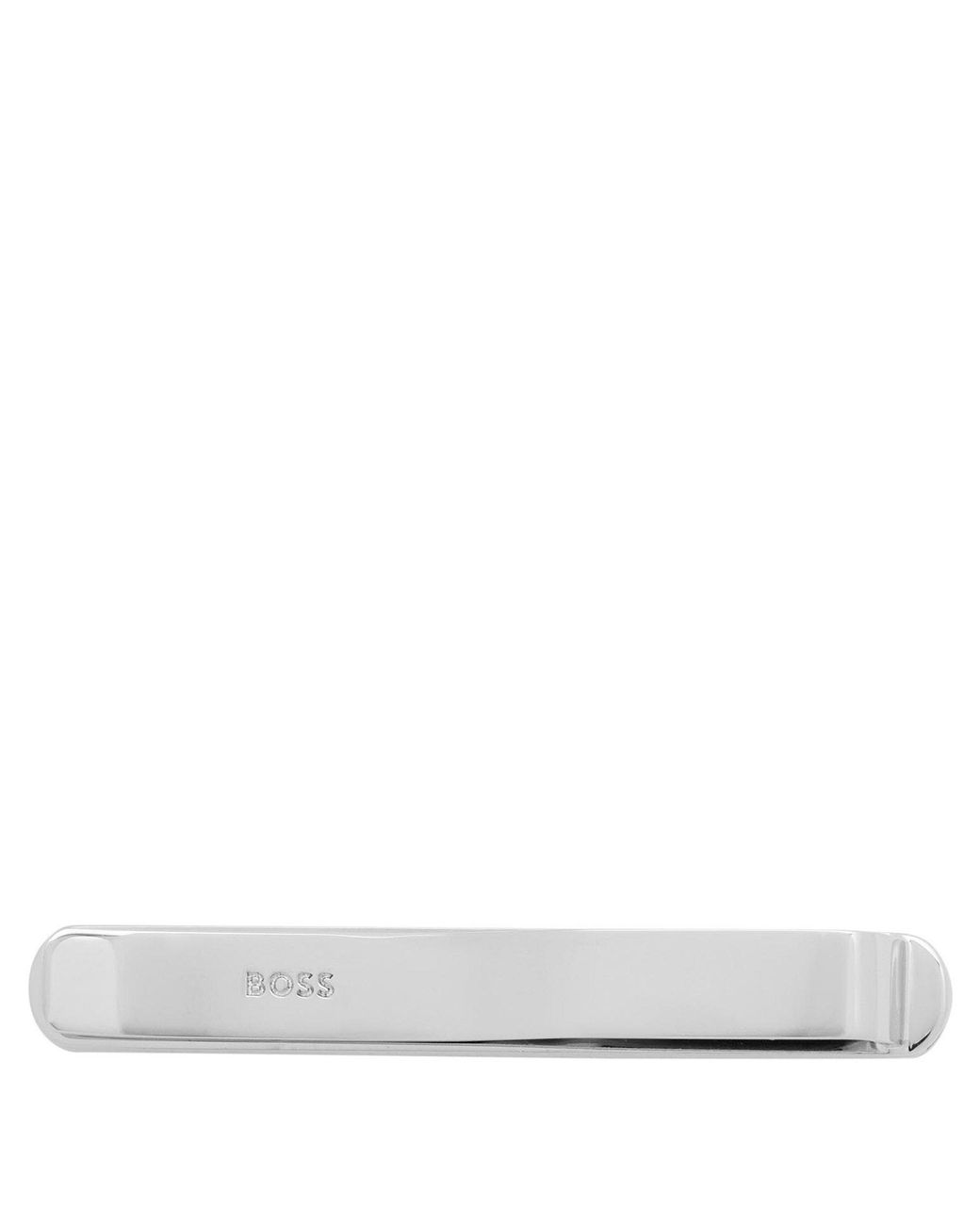 HUGO White Boss Bossone Tie Clip for men
