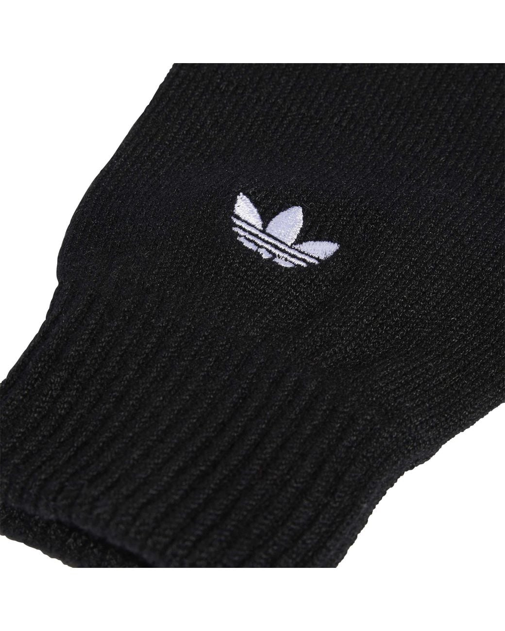 Adidas Originals Black Adicolor Knitted Gloves