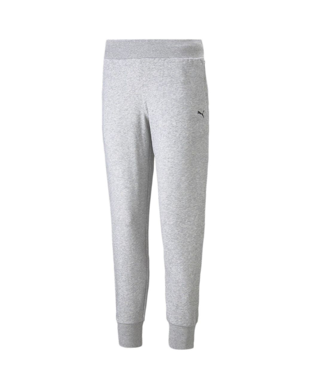 PUMA Gray Closed Hem Fleece Joggers