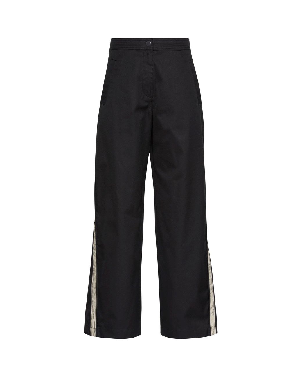 Calvin Klein Black Wide Leg Trousers