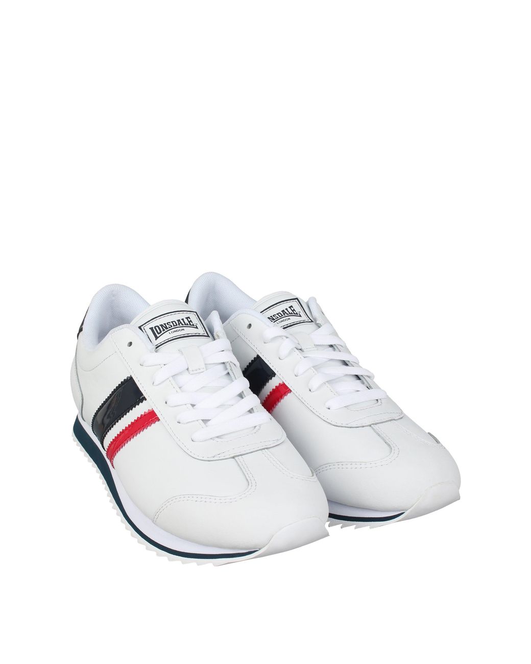Lonsdale White Russell Classic Low-Top Trainers for men