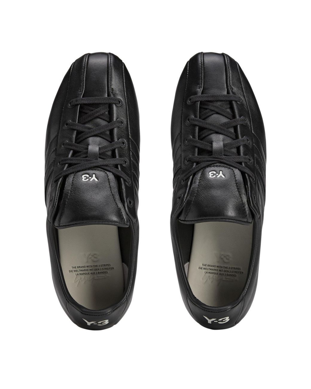 Y-3 Black Field Low-Top Trainers for men