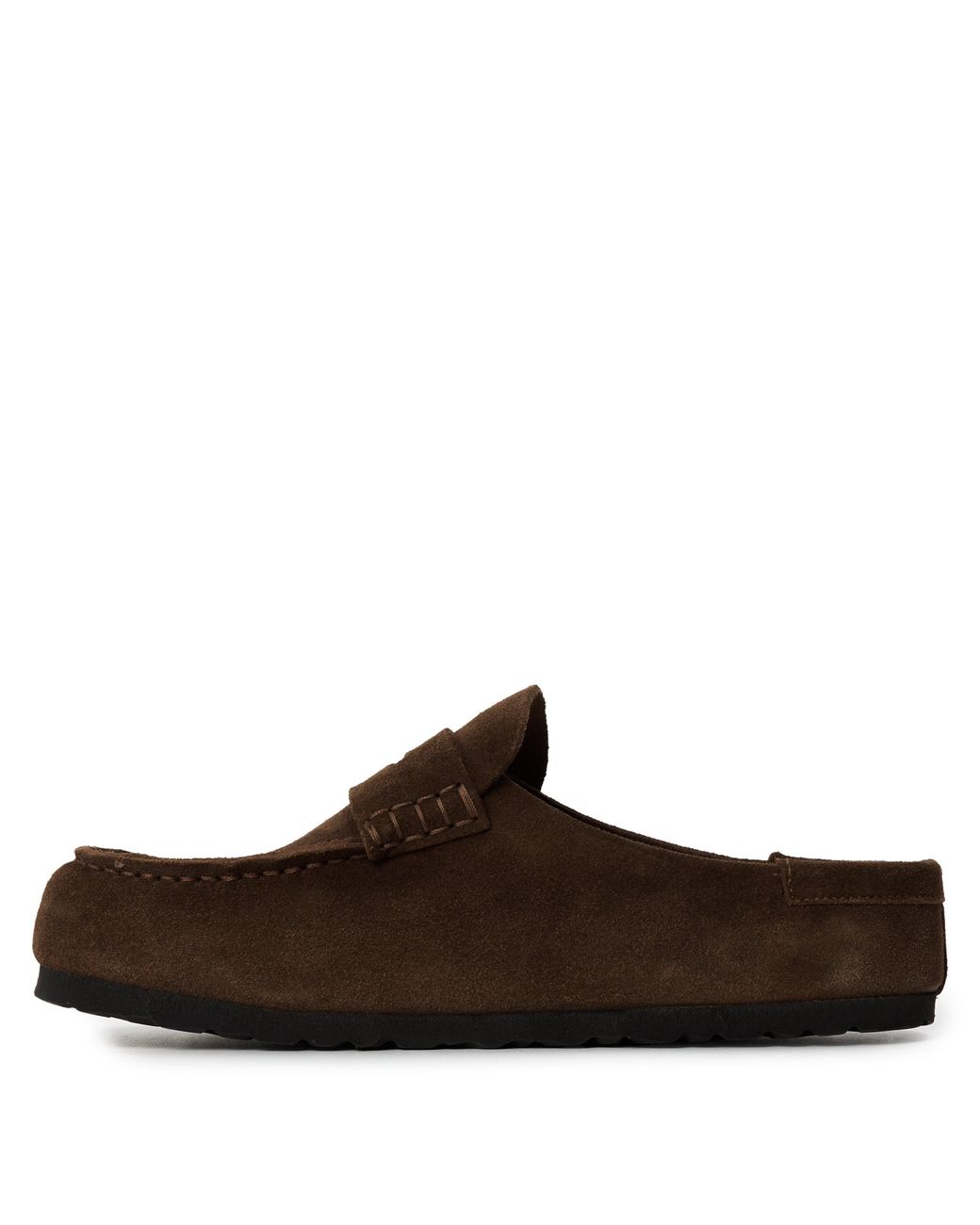 Birkenstock Brown Naples Wrapped Clogs for men