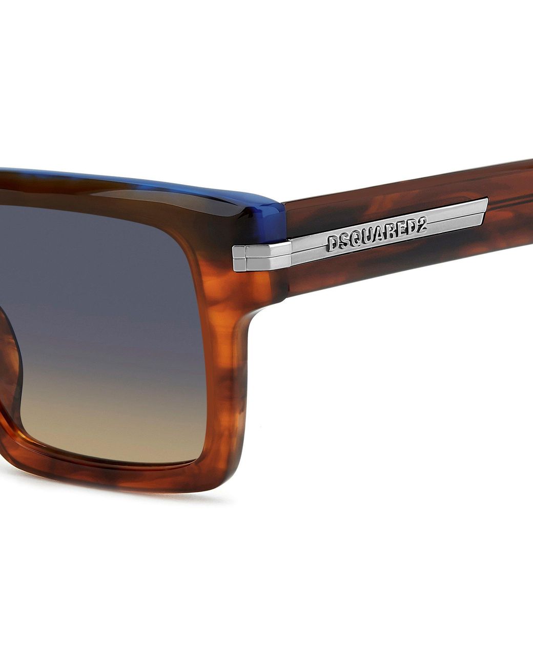 DSquared² Black Dsquare Rectangular for men