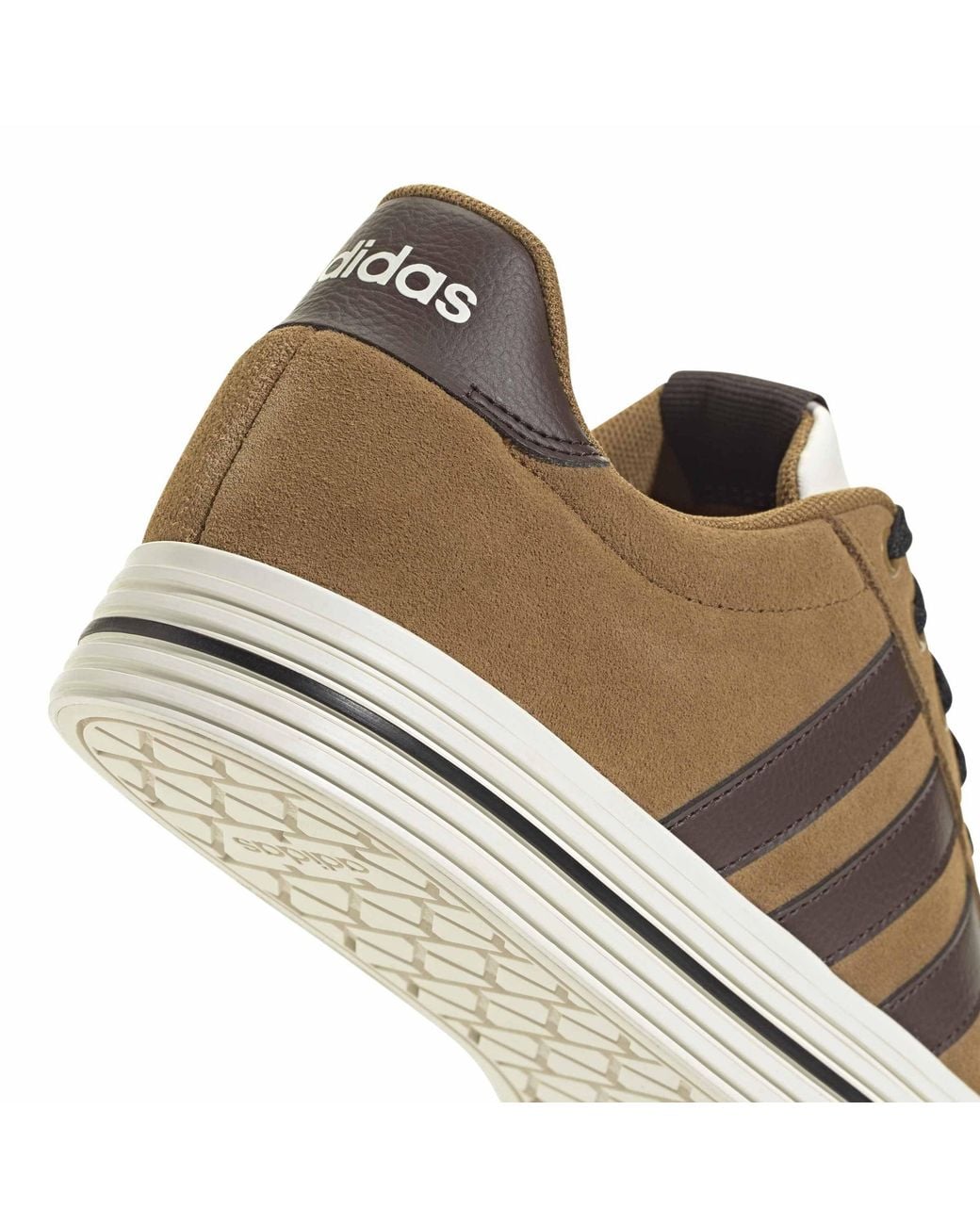 Adidas Brown Daily 4.0 Court Trainers for men