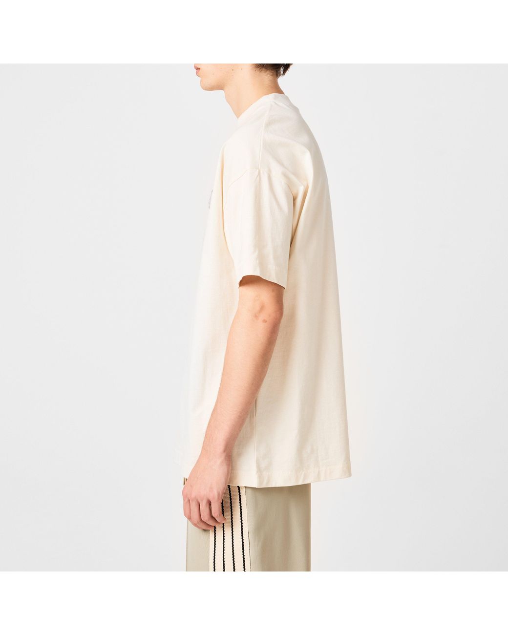 Fear Of God White Jersey Crewneck Tee for men