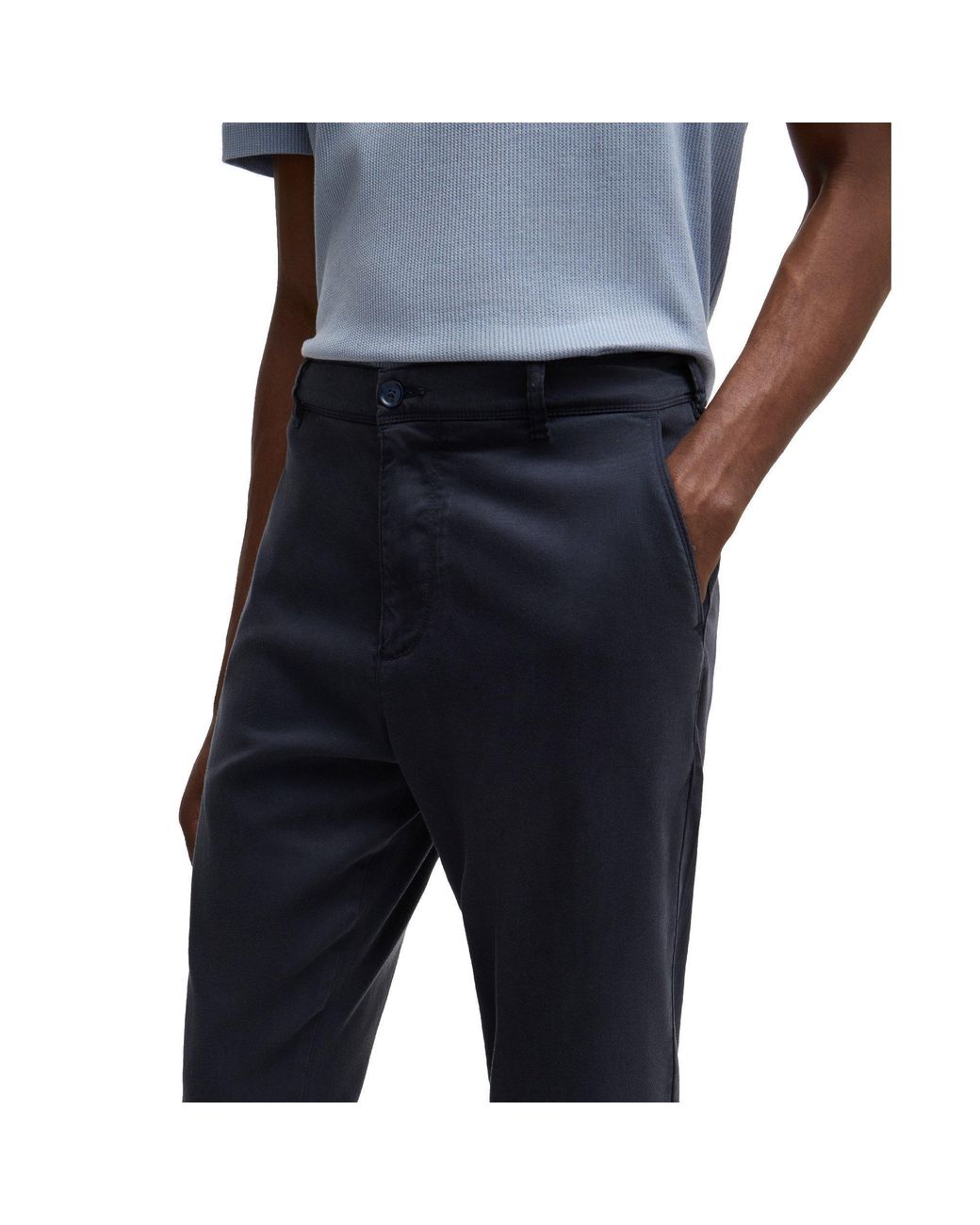 Boss Black C Perin Cw Straight Leg Trouser for men