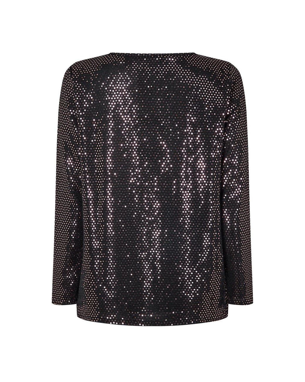 Biba Black Sparkle Top