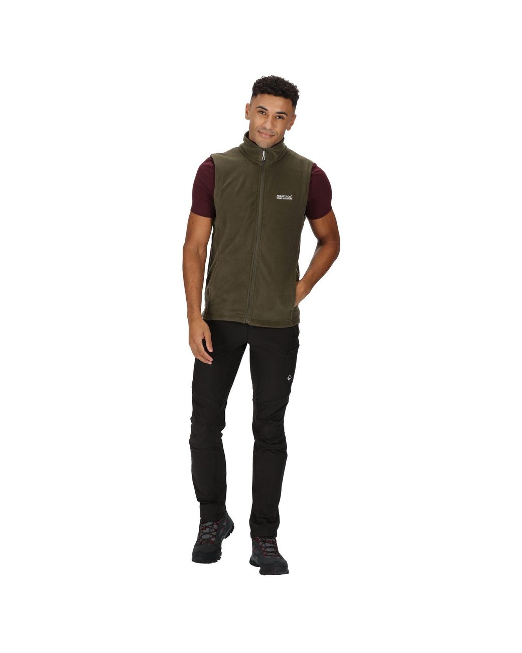Regatta Green Tobias Ii Fleece Bodywarmer for men