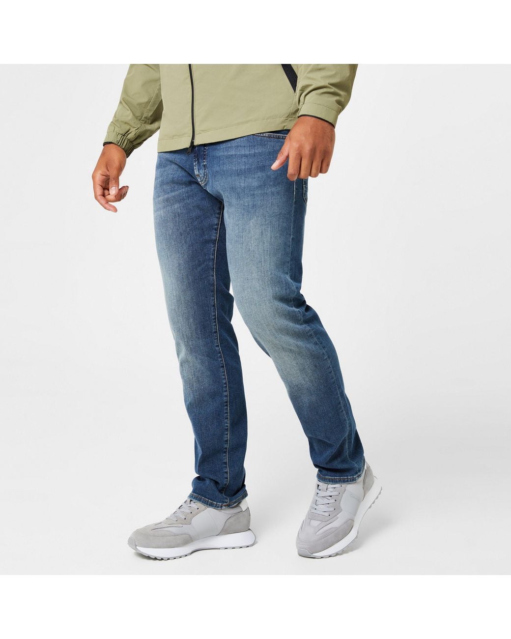 Calvin Klein White Suede Trainers for men