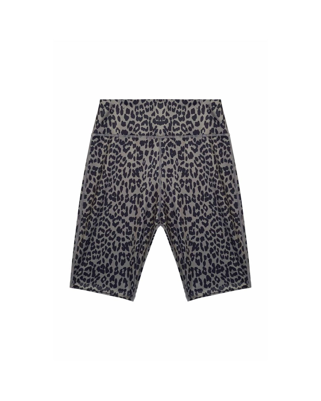 Wolf & Whistle Blue Eco Dusty Leopard Shorts