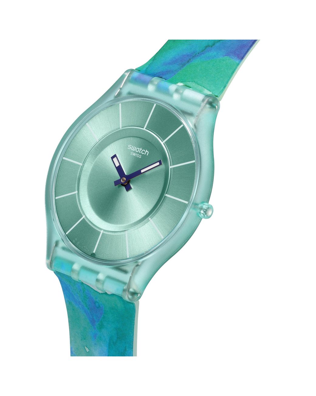 Swatch Green Paradise Analogue Quartz Watch