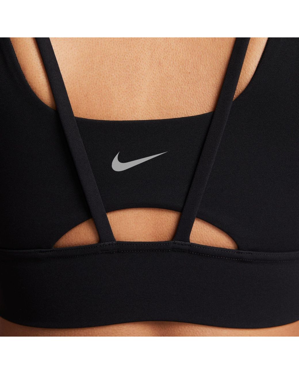 Nike Black Non Wired Medium Impact Sports Bra