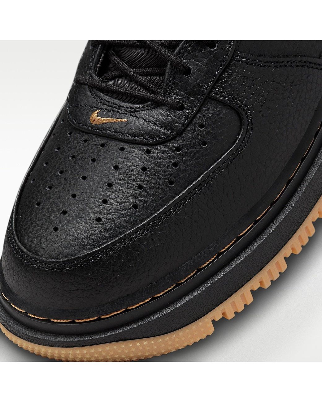 Nike Black Air Force 1 07 Shoes for men