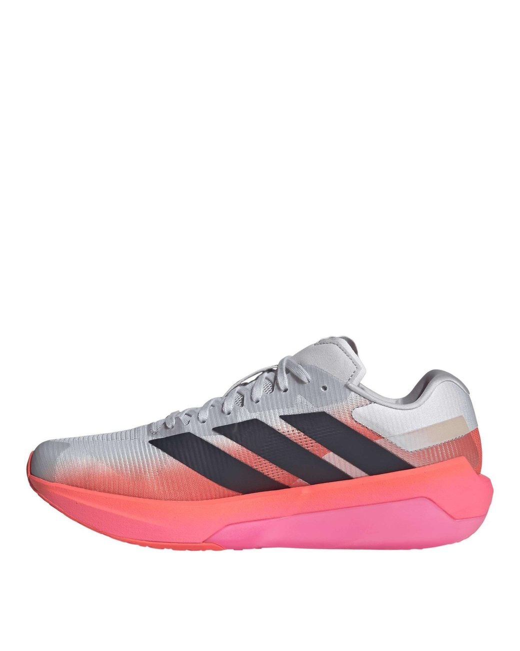 Adidas Pink Adizero Dropset Training Shoes for men