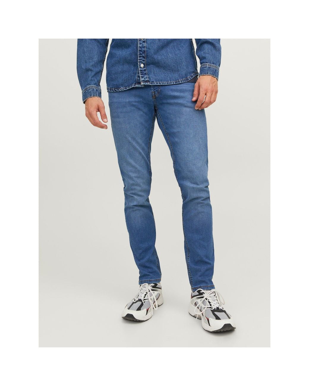 Jack & Jones Blue Glenn 223 Jean for men