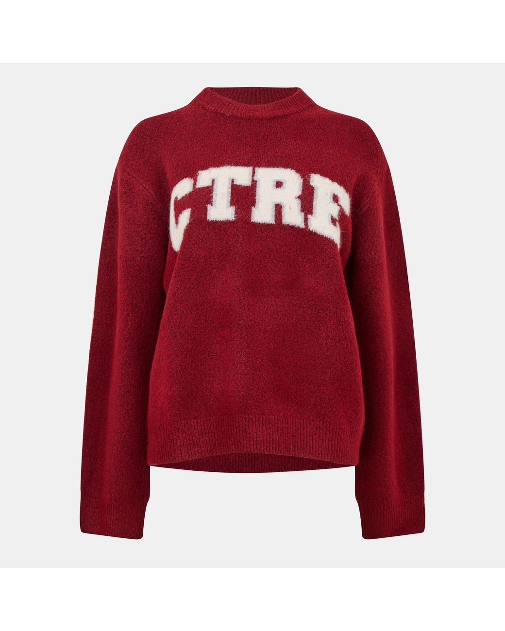 The Couture Club Red Knitted Sweatshirt