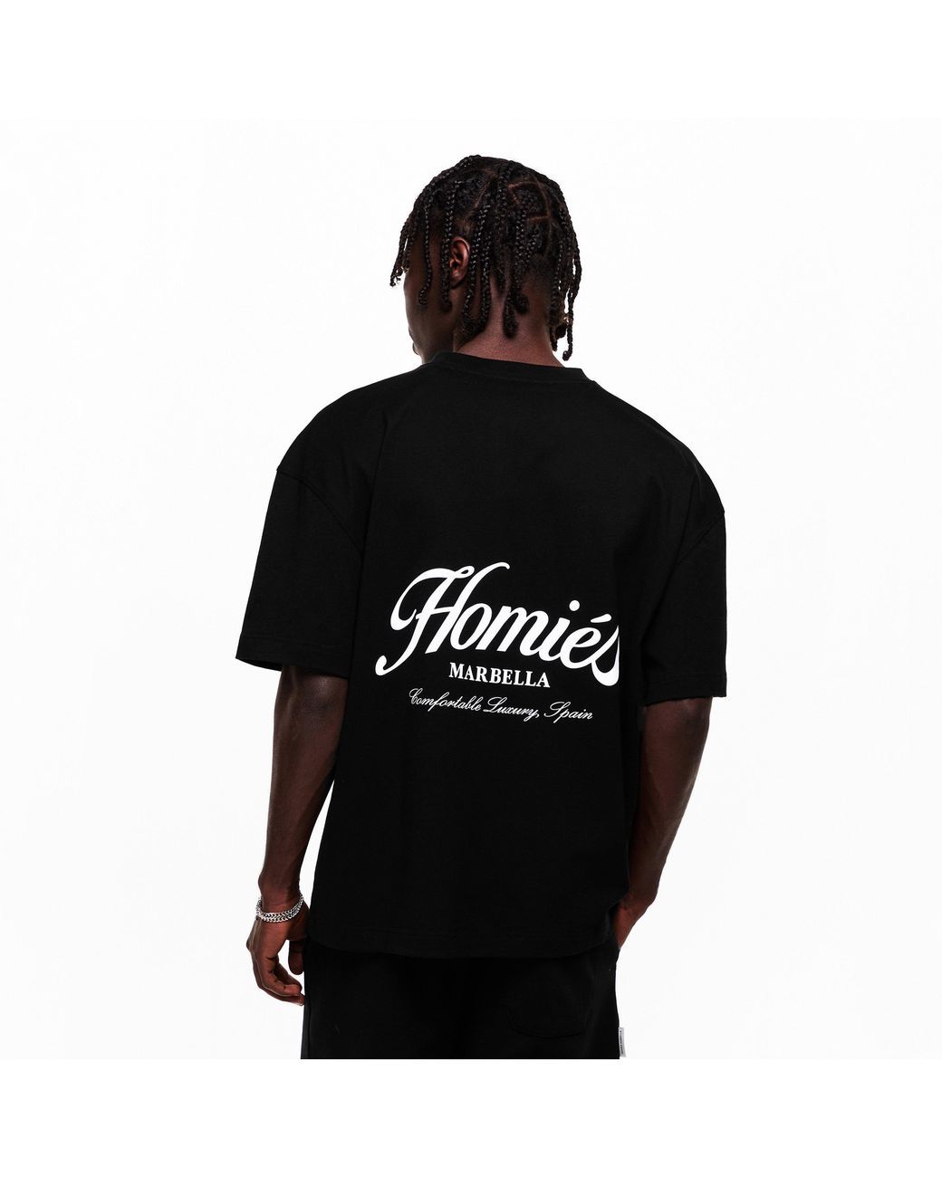 Homies Marbella Black Homies Essentials T-Shirt for men