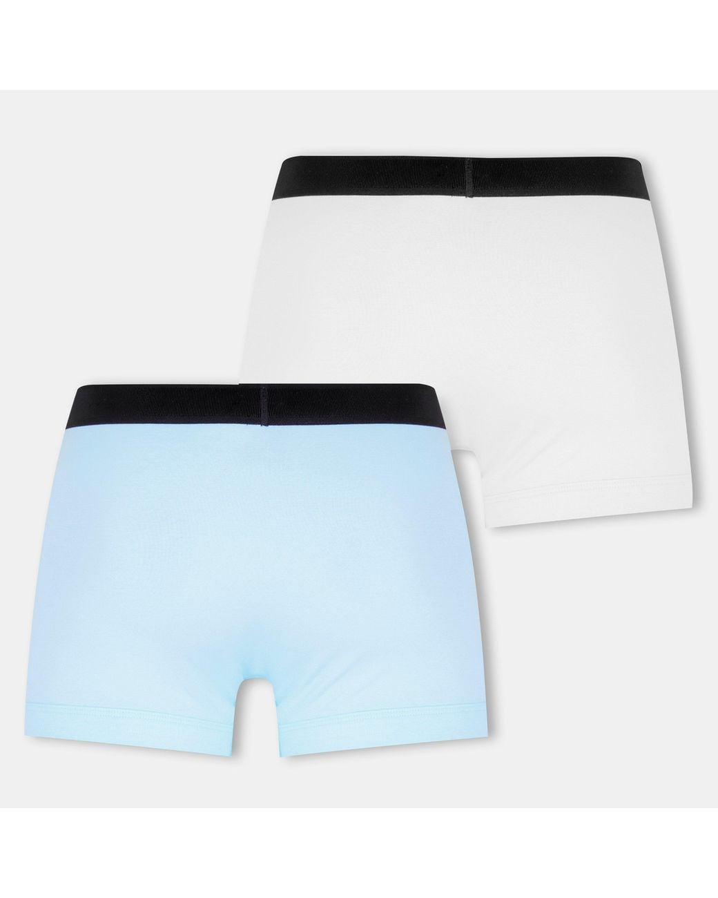 Tom Ford Blue Plain Cotton Boxer Briefs, 2-Pack for men