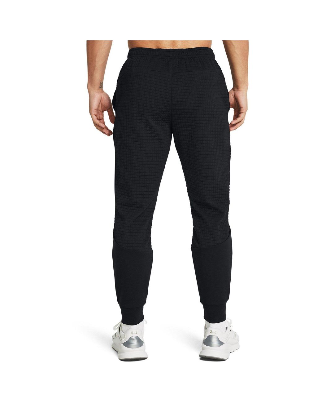 Under Armour Blue Unstoppable Closed Hem Fleece Joggers for men