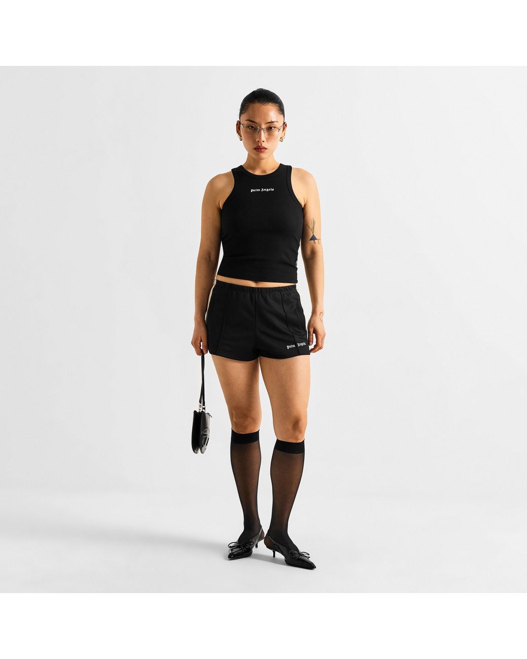 Palm Angels Black Tank Vest