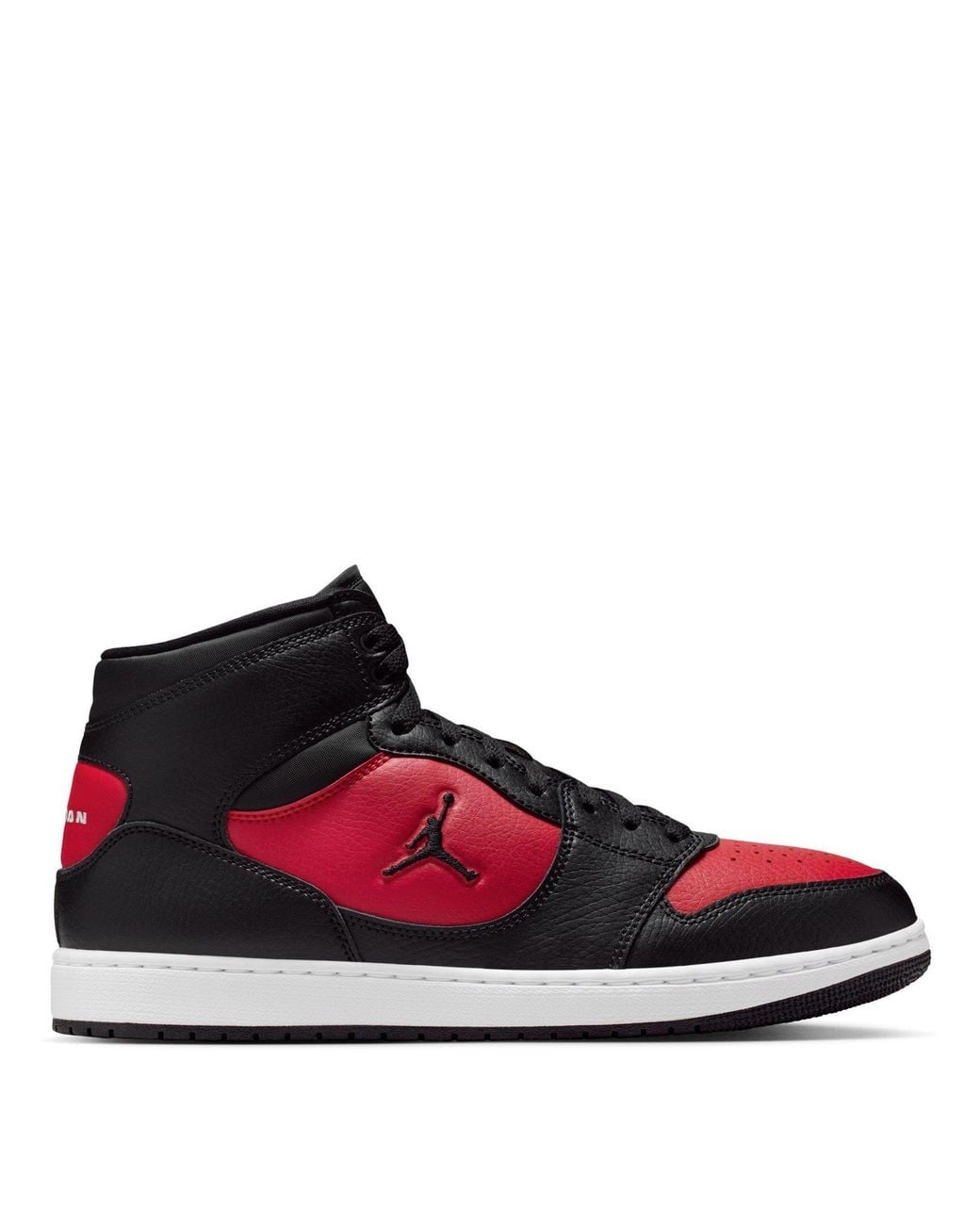 Nike Red Nike Court Connect Mid Trainers for men