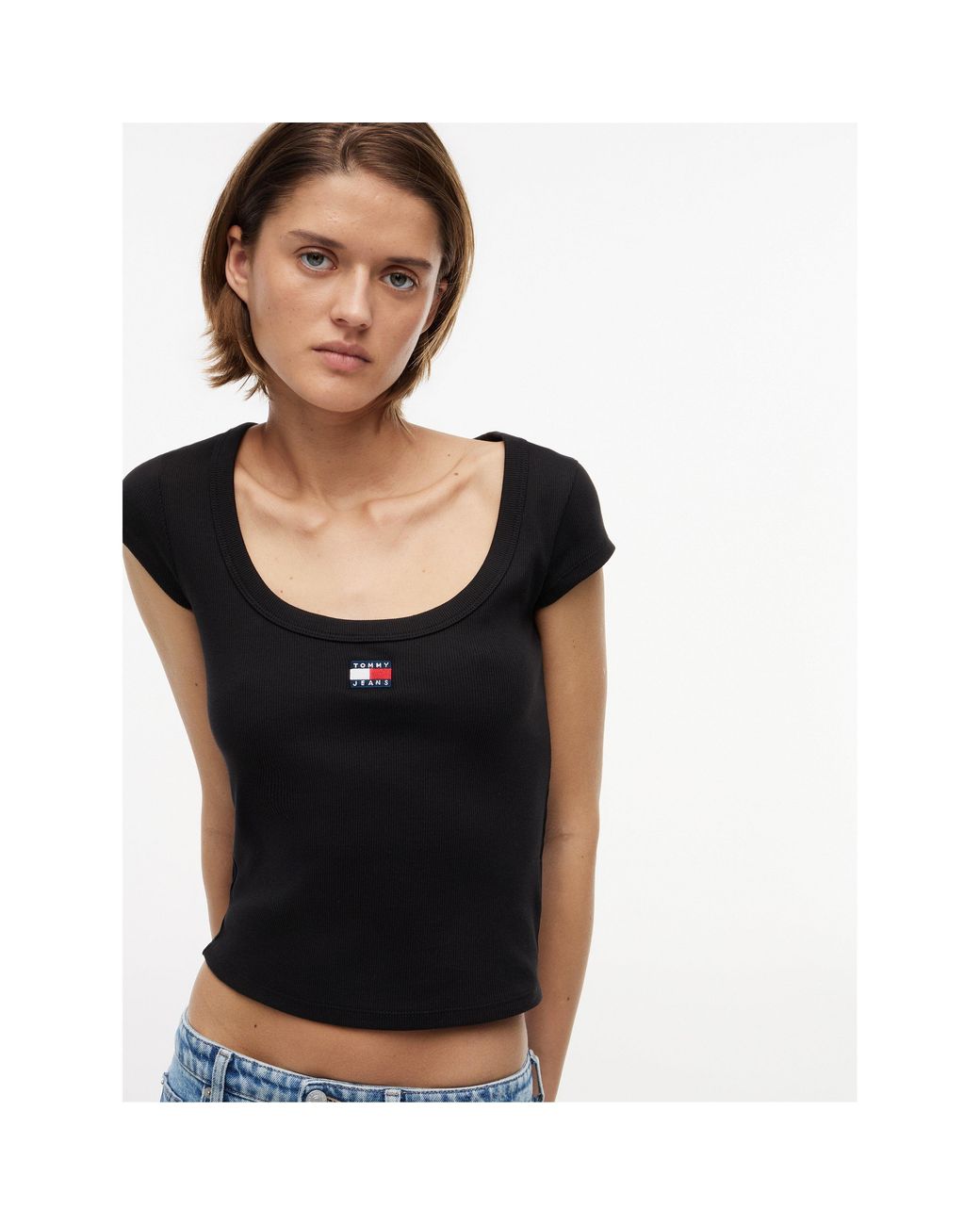 Tommy Hilfiger Black Slim Fit T-Shirt