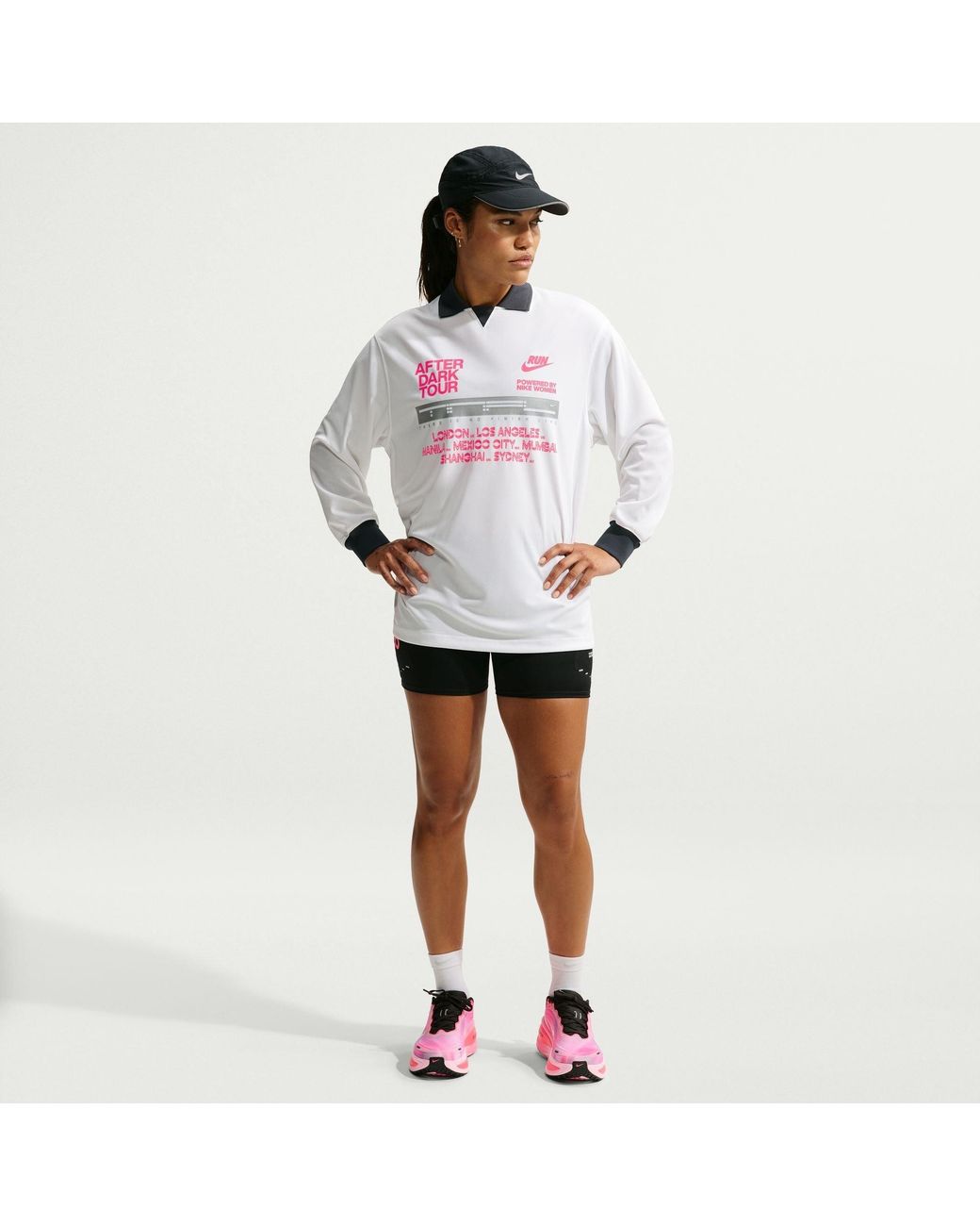 Nike Multicolor Adt Ls Run Tee Ld64